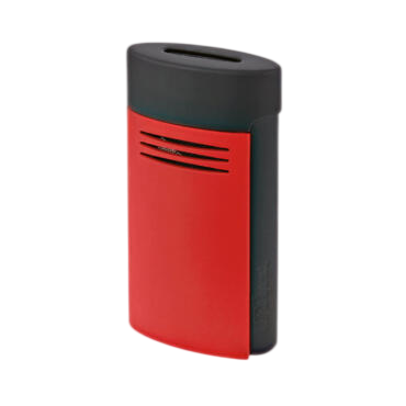 S.T. Dupont Accendino MegaJet nero e rosso opaco