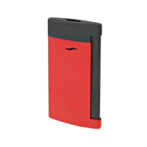 S.T. Dupont Accendino Slim 7 nero e rosso opaco