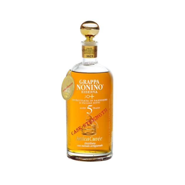 Grappa Nonino AnticaCuvée Riserva Aged 5 Years