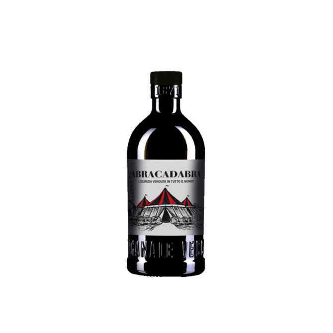Liquore Abracadabra Liquirizia venduta in tutto il Mondo Vecchio Magazzino Doganale