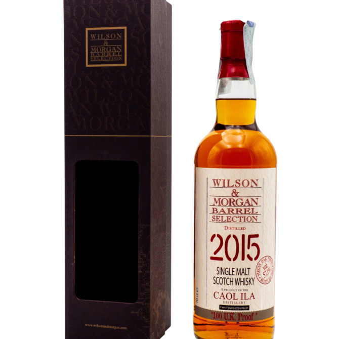 Wilson & Morgan Single Malt Whisky Caol Ila 2015 Virgin Oak Finish
