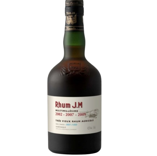 Rhum J.M Rhum Très Vieux Multimillesime 2002-2007-2009