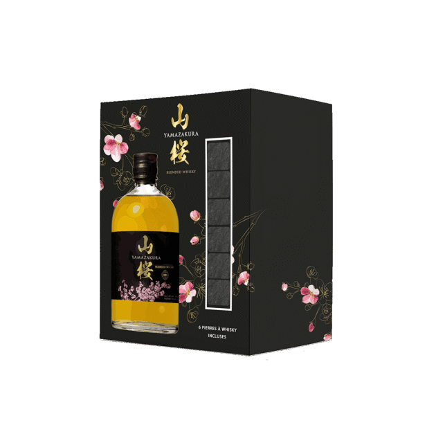 Whisky Yamazakura - Kit Whisky Yamazakura 50 cl. + 6 pietre