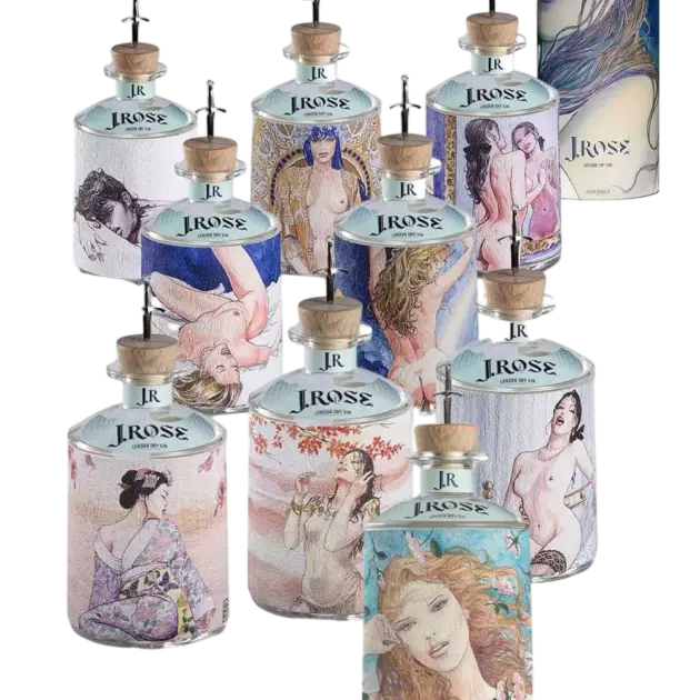 Gin J.Rose Milo Manara Limited Edition