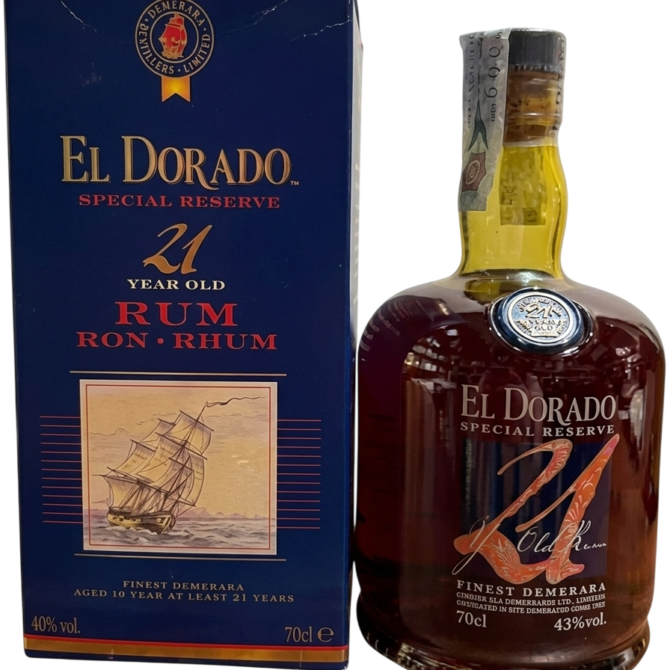 Rum El Dorado Demerara - 21Yo Special Reserve