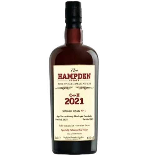 Hampden C H 2021 Single Cask No. C Selected for Velier ex-Sherry Bodegas Fundador