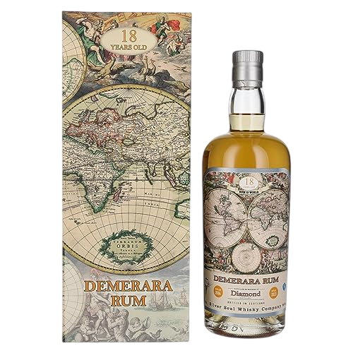 Demerara Rum Diamond 18 y.o Silver Seal