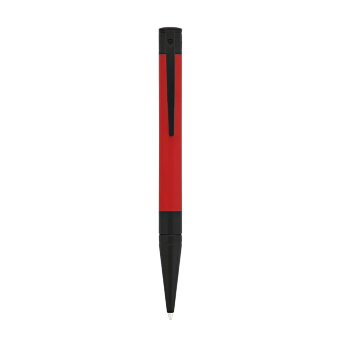 S.T. Dupont Penna a sfera D-Initial Black/ Matt red