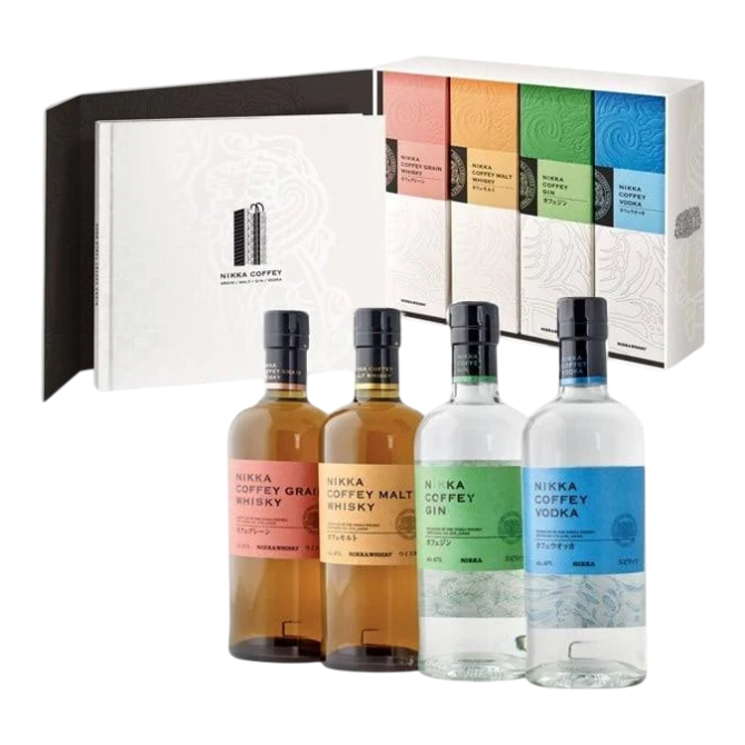 Whisky Nikka Coffey Box 4 bottiglie