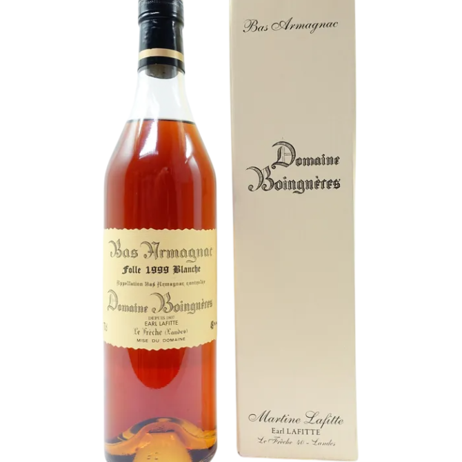 Bas Armagnac Folle Blanche Boingneres 1999