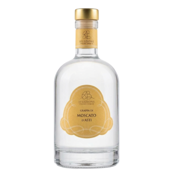 AB Selezione Italian Spirits Grappa Bianca Di Moscato D'Asti